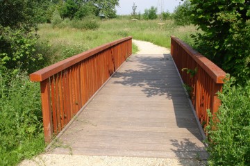 Passerelle en bois